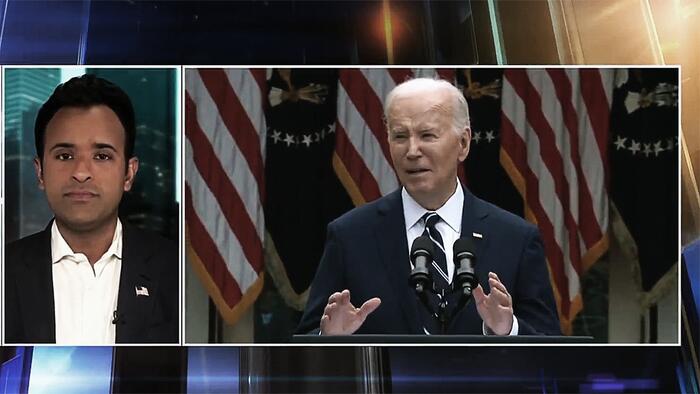 NextImg:Vivek: Democrats Are Giving Biden One Last Chance With Debate