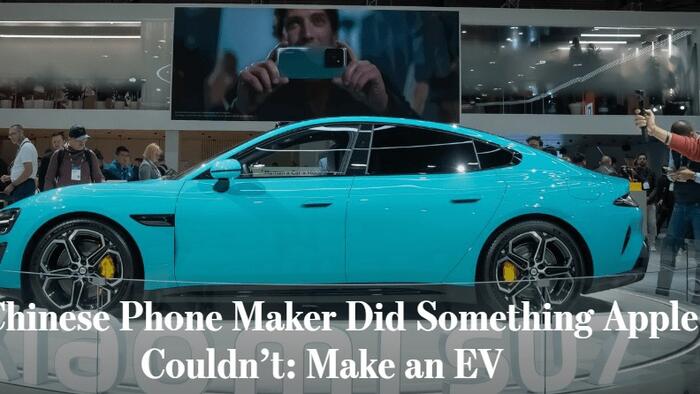 NextImg:Another Sanction Failure: The US Blacklisted Xiaomi Three Years Ago Now it Makes EVs