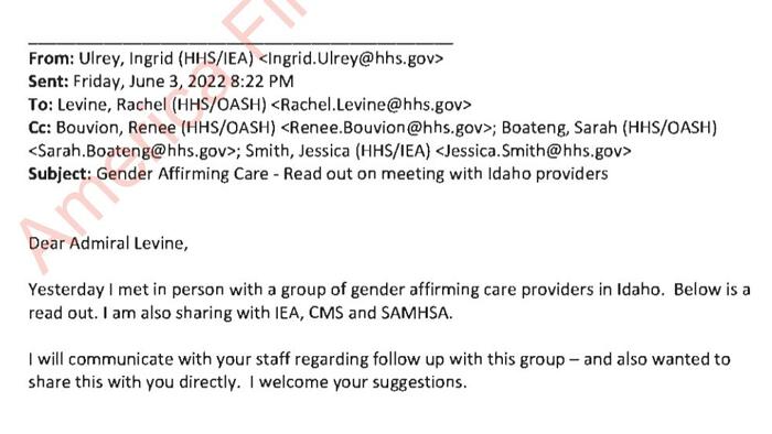 NextImg:Biden Admin Covertly Pursued Gender Affirming Care For Kids In States Where The Practice Is Banned