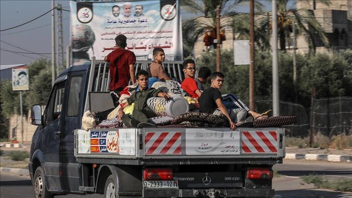 NextImg:At Least 360,000 Flee Rafah As Israel Touts 'Precision Operation' Against Biden Criticism