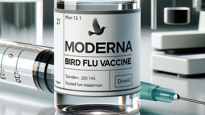 NextImg:Moderna Shares Rise On Report US Gov't Preparing Funding For mRNA Bird Flu Vax