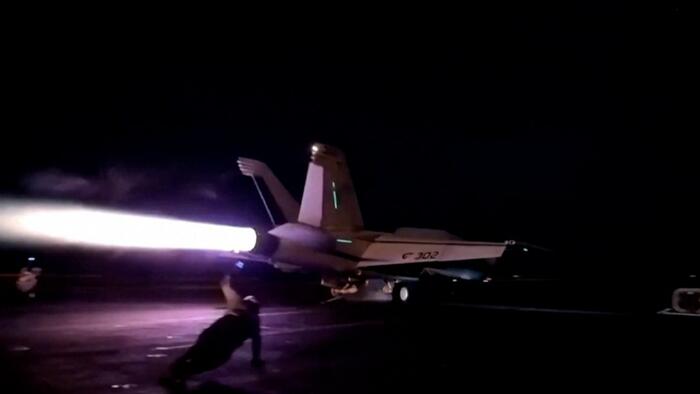 NextImg:Houthis Report 16 Dead In Biggest Joint US-UK Airstrikes Since Gaza War Began