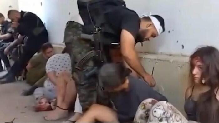NextImg:Israeli Hostage Families Release Shocking Clip Of Female Troops' Abduction