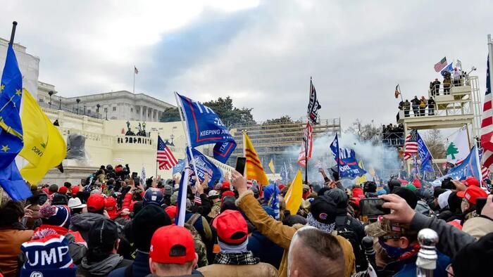 NextImg:Jan. 6 Arrests Running At Nearly Double The Rate Of 2023 And 2022: Report