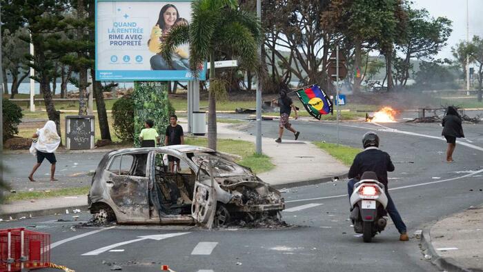 NextImg:France Declares State Of Emergency, Sends Troops, To Quell Deadly Riots In Pacific Territory