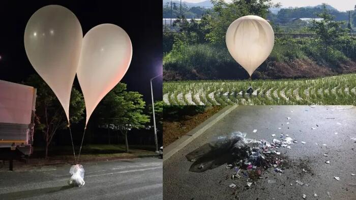 NextImg:Kim Jong Un Sends Hundreds Of Sh*t-Filled Balloons Into South Korea