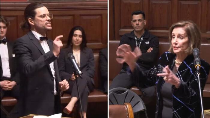 NextImg:Watch: Pelosi Dismantled In Real Time In Masterclass On Populism