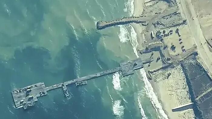 NextImg:Like Biden's Busted Gaza Pier, So Drifts Away Our Economy