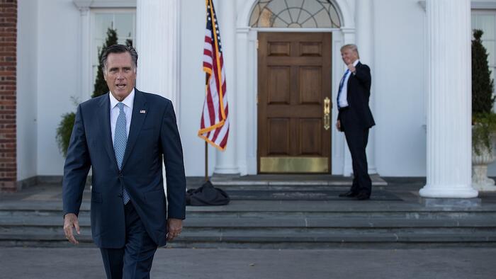 NextImg:Romney Says Biden Should Have "Immediately" Pardoned Trump To Be "Big Guy"
