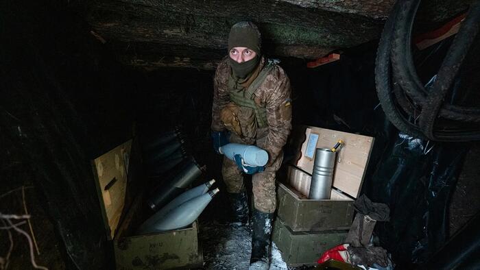 NextImg:Biden Unveils Latest $400M Package For Ukraine, But US Artillery Shells Already Depleted