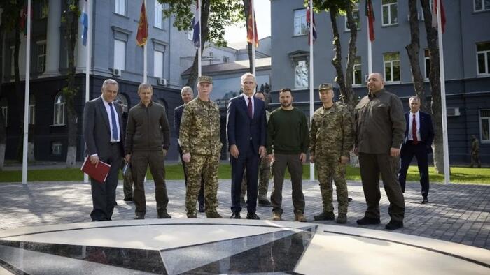 NextImg:Zelensky Tells Commanders Ukraine Must Defeat Russia To Join NATO