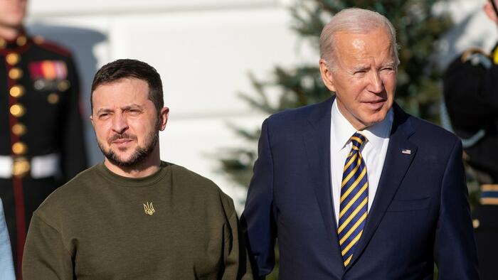 NextImg:Trouble In Paradise: Zelensky Insults Biden Over Absence At Peace Summit