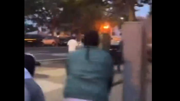 NextImg:Watch: Gavin Newsom's Oakland, California Transformed Into Warzone On Juneteenth