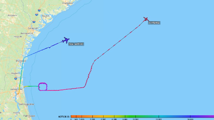 NextImg:US Navy's Air & Sea Assets Track Russian Sub Off East Coast, While Rest Of Flotilla Heads South