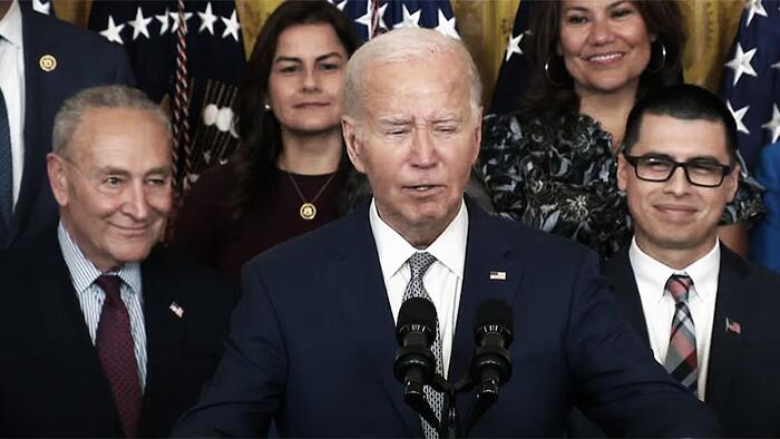 NextImg:Biden Haemorrhaging Voters In All Demographics: Women's Support At 20-Year-Low
