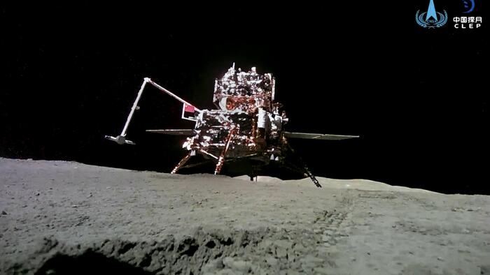 NextImg:China's Chang'e-6 Blasts Off From Moon's Far Side With Rock Samples