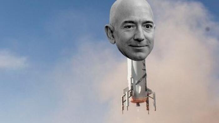 NextImg:Elon Musk Says Jeff Bezos' Blue Origin Attempts "To Impede SpaceX's Progress By Lawfare"