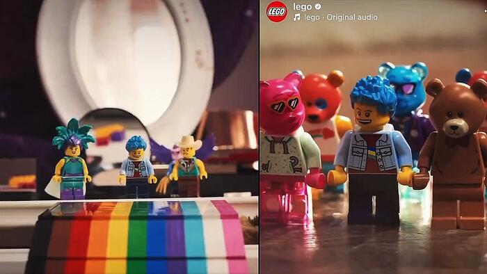 NextImg:LEGO Produces 'Pride' Video With Drag Queens And Furries