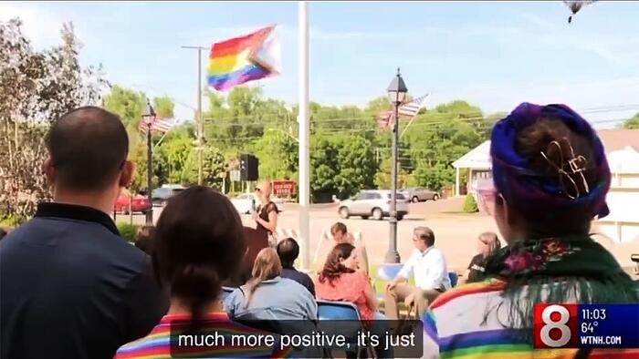 NextImg:Connecticut Democrats Use Pride Flag To 'Honor' State Trooper Killed On Duty