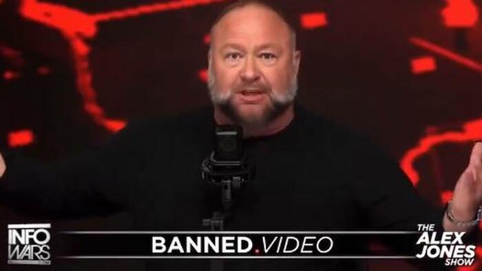 NextImg:Alex Jones Repels Ambush Seizure Of Infowars, Sleeps In Studio As Monday Court Date Looms