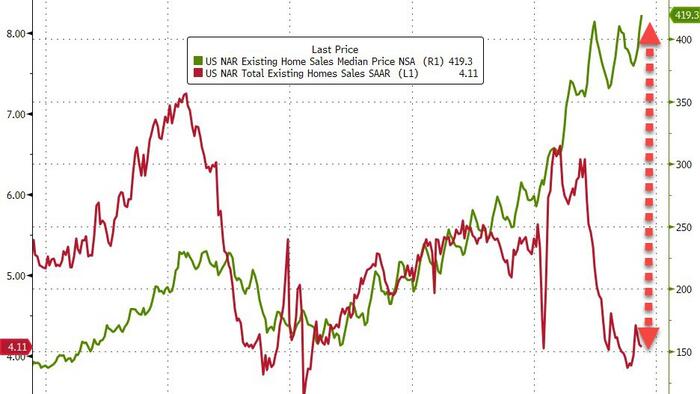 NextImg:Existing Home Sales Tumble In May... As Prices Set New Record High