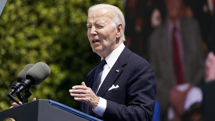 NextImg:"Can't We Just Honor The Veterans?": Biden Makes D-Day Anniversary About Ukraine