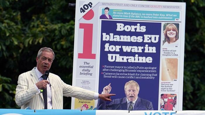 NextImg:Entire UK Establishment Piles On Nigel Farage For Saying 'We Provoked' Ukraine War