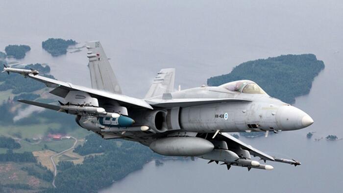 NextImg:Finland In First NATO Deployment Parks Jets On Russia's Doorstep