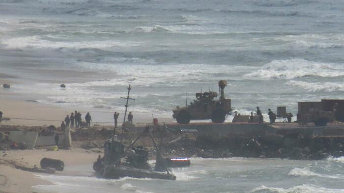 NextImg:US-Built Gaza Pier To Be Dismantled Early Amid Ongoing Failures