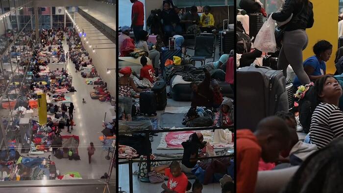 Hundreds Of Illegal Immigrants Are Now Living In Boston Logan Airport - Vimarsana News