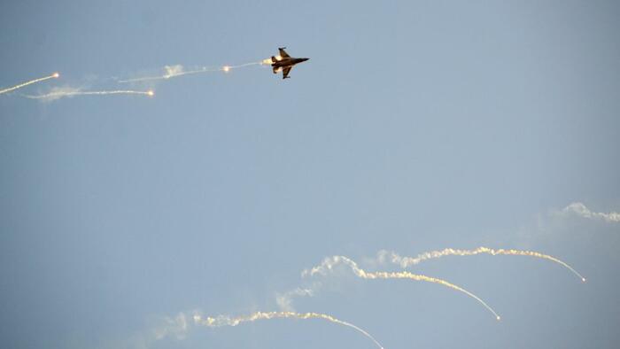 NextImg:Hezbollah Tries To Down Israeli Fighter Jets With Anti-Aircraft Missiles In First