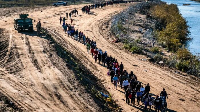 NextImg:Number Of Criminals Caught Entering US Illegally Each Month Sets Record: CBP