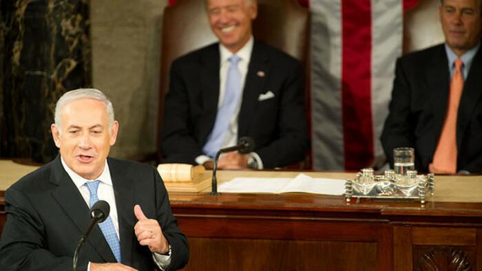 NextImg:Netanyahu Accepts Johnson's Invitation - First Foreign Leader To Address Congress A 4th Time