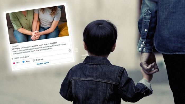 NextImg:CNN Provides Parenting Advice; What To Do If Your 4-Year-Old "Comes Out As Trans"