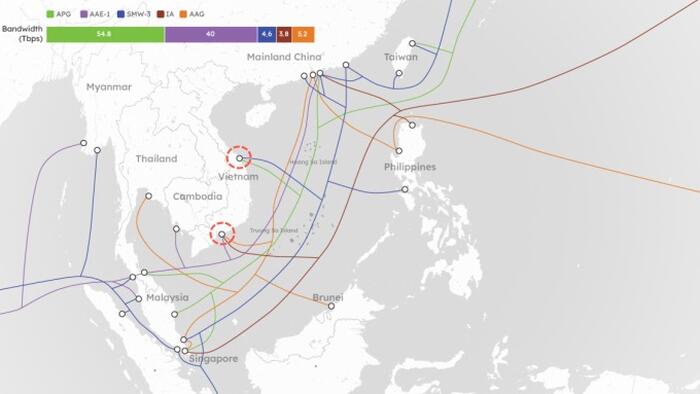 NextImg:Vietnam Hit By Widespread Internet Disruption After Undersea Cables Fail
