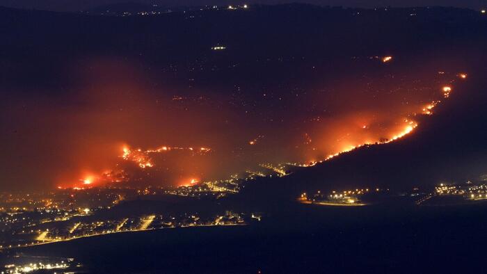 NextImg:Israel Says Fires Under Control After Nearly 2,500 Acres Scorched By Hezbollah Attacks