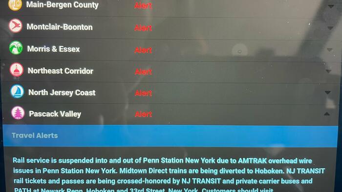 NextImg:NJ Transit, Amtrak Issues Spark Travel Nightmare During Rush Hour