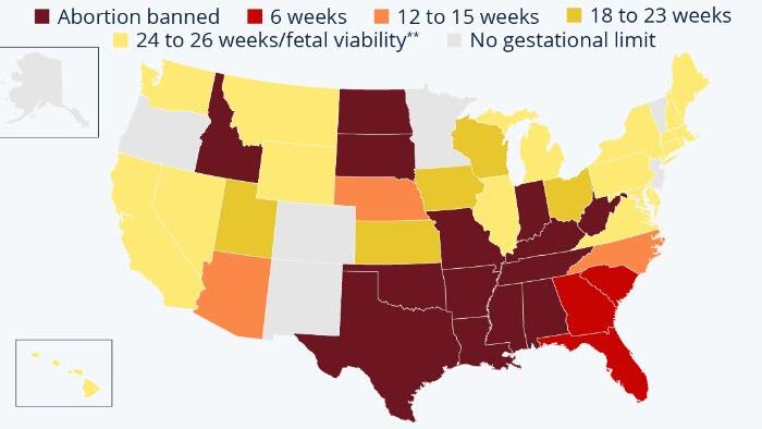 NextImg:Post-Roe V. Wade: Where Americans Stand On Abortion