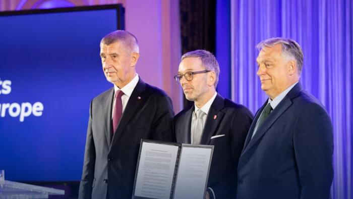 NextImg:Hungary's Orbán Announces New 'Patriots For Europe' Alliance With Austrian & Czech Nationalists