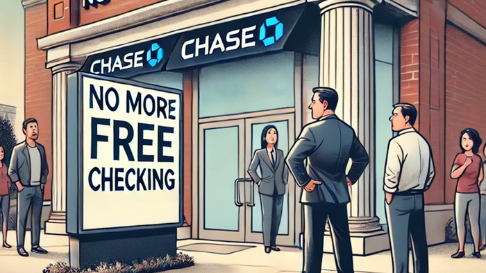 NextImg:Head Of Chase Bank Warns Customers: Era Of Free Checking Is Likely Over