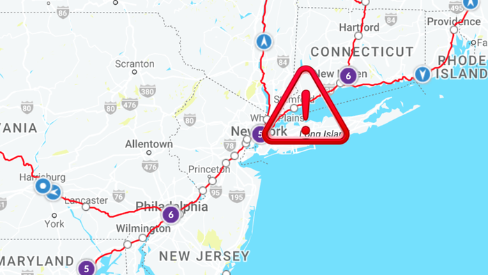 NextImg:Amtrak Service Halted Between NYC-Boston For "Electric Power Issue"