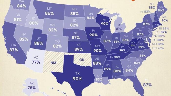 NextImg:Mapping High School Graduation Rates By State