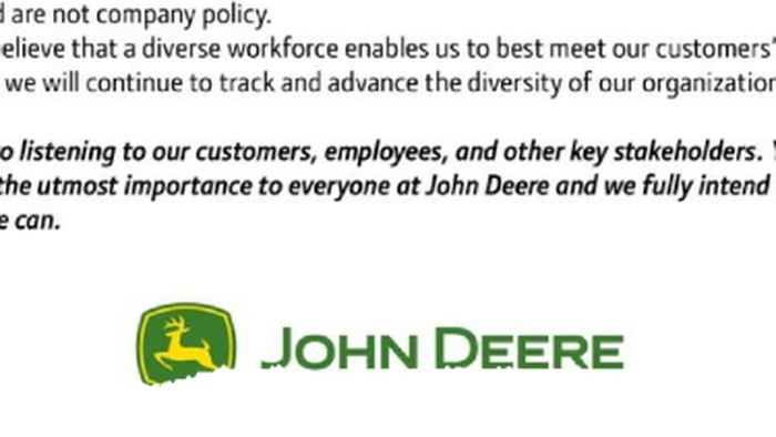 John Deere Abandons DEI Initiatives Amid Backlash