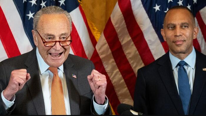 NextImg:Schumer Endorses Kamala During 'Cringefest' DC Presser; Asks For Applause, Doesn't Get Any