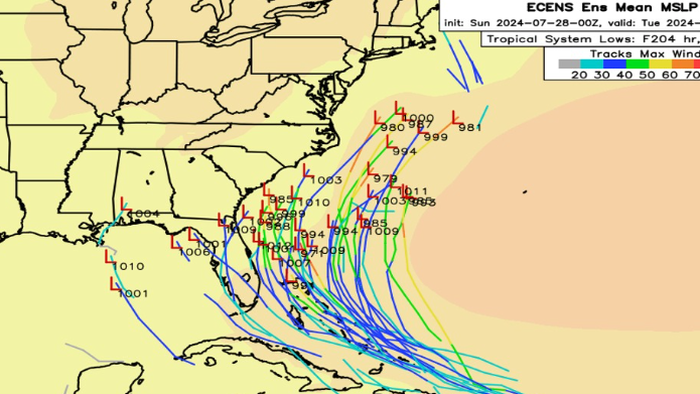 NextImg:Meteorologists Watching New "Area Of Disturbed Weather" In Atlantic Basin After Lull In Activity