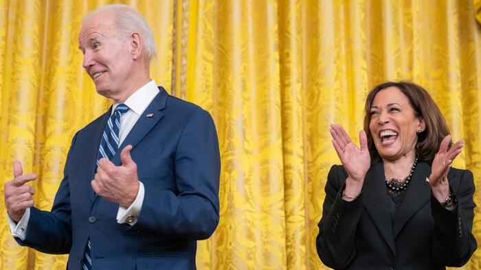 NextImg:Harris And Biden Met In Person Only Six Times This Summer
