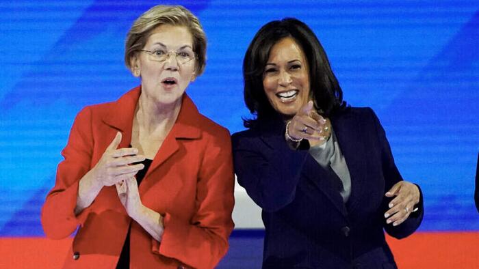 NextImg:Elizabeth Warren Says Kamala Harris To Grant Citizenship To Illegal Immigrants