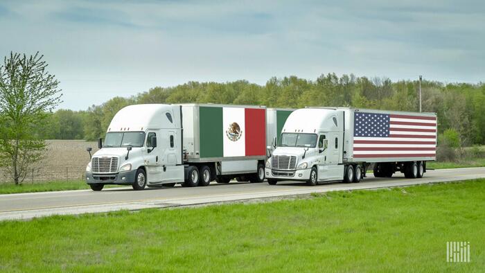 NextImg:US, Mexican Truckers Unite To Protest Low Wages, Poor Working Conditions