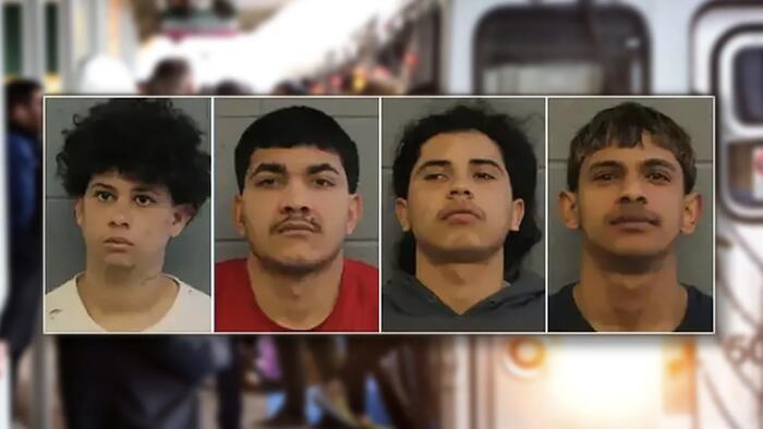 Four Venezuelan Migrants Choked, Robbed Man On Chicago Train In February, Newly Released Video Shows