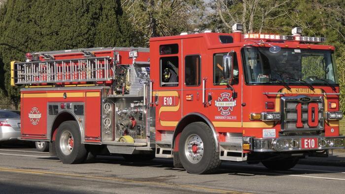 NextImg:22 Year Old Arrested For Allegedly Stealing Seattle Fire Truck